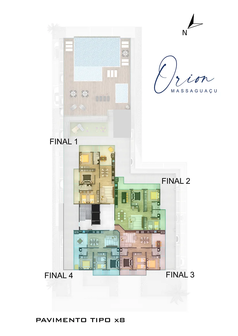 Planta Pavimento Tipo Orion